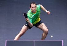 Calderano perde para rival francês e é eliminado em torneio na China